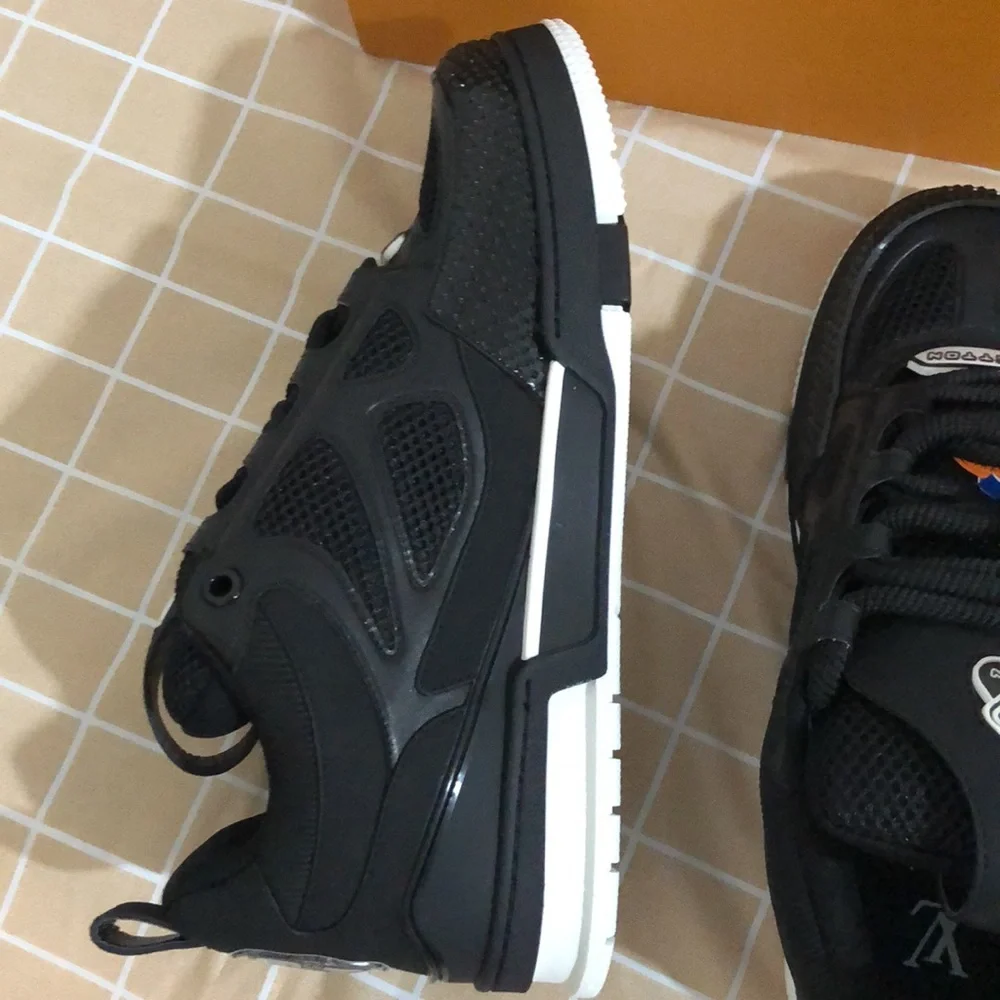 Men’s Louis Vuitton Black Skate Trainer Sneakers Size 11 - Picture 10 of 14